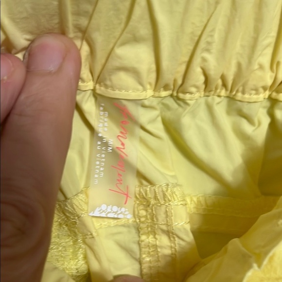 Yellow Women's Shorts free people - Picture 3 of 6